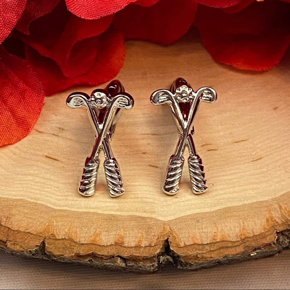 Silver Golf Club Cufflinks - Picture 7 of 15
